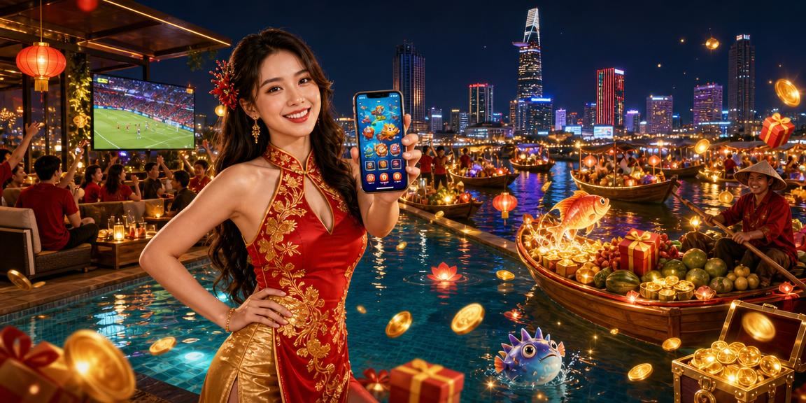 Chợ đêm TP.Hồ Chí Minh với trò chơi bắn cá – không khí giải trí về đêm tại Sài Gòn